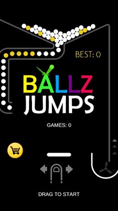 Color Bounce Ballz Jump - Screenshot 1