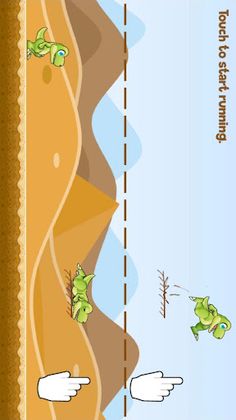 Dino Dash: Offline Odyssey - Screenshot 1