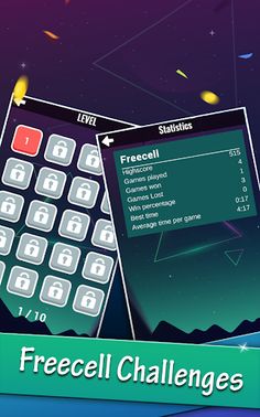 FreeCell Solitaire - Card Game - Screenshot 4