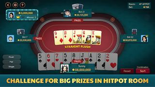 Big 2 Offline - Pusoy Dos - Screenshot 2