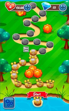 Match Funny Garden - Screenshot 1