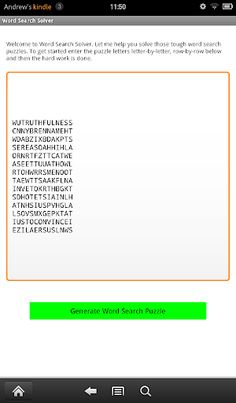Word Search Solver - Screenshot 2
