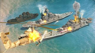 Gunship War 3D: Helicopter Bat - Screenshot 1