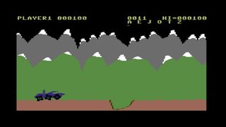 C64 Moon Patrol - Screenshot 2