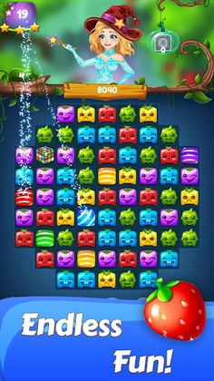 Fruit Blast: Stellar Witch Mat - Screenshot 2