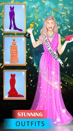 Fashion Girls Dress Up Game - Screenshot 2