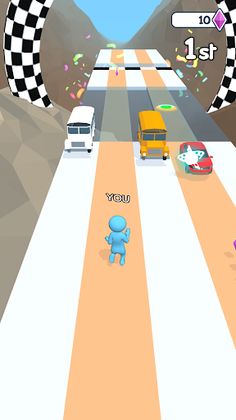 Dodge Party 3D - Screenshot 2
