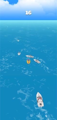 Crazy Sailor : 3D Boat Chase - Screenshot 2