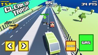 Crazy Road: Trash Dump Truck - Screenshot 2