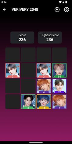 VERIVERY 2048 Game - Screenshot 3