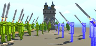 melon battle war Sandbox - Screenshot 2