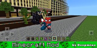 Spider-Man Minecraft Mod - Screenshot 1