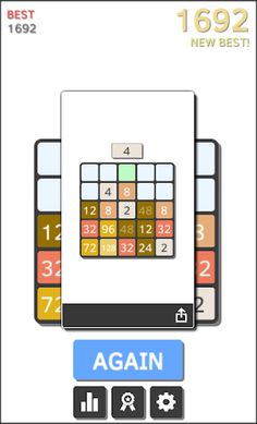 2048 Falling numbers game - Dr - Screenshot 1