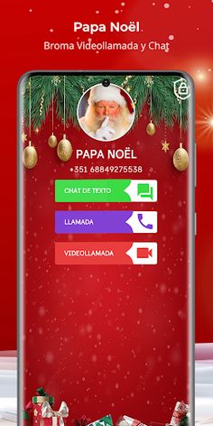 Santa Claus Phone calling Game - Screenshot 4