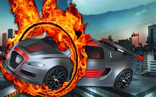 Racing Car Stunts : Stunt Jump - Screenshot 1