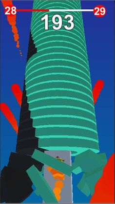 Helix Smash Run - Screenshot 1