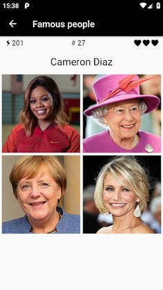 Famous People - Photo Quiz - Screenshot 2