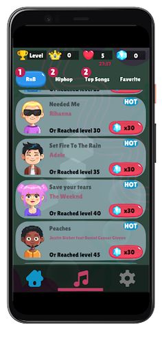 R&B Songs Piano Tiles - Screenshot 4