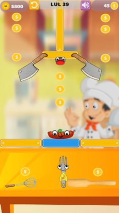 Catch a Sausage Physic puzzle - Screenshot 1
