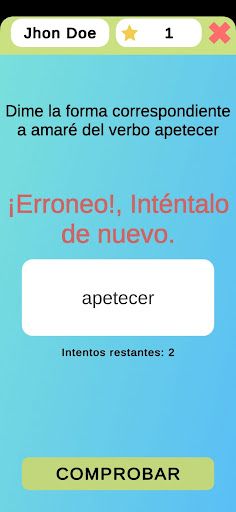 Conjuguemos - Screenshot 2