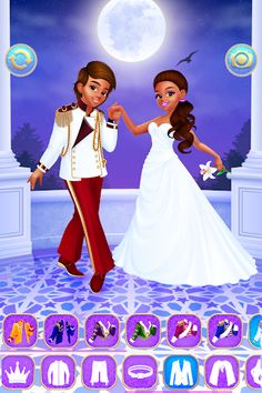 Cinderella & Prince Girls Game - Screenshot 1