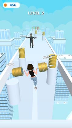 Weight Runner: Muscle Race 3D - Screenshot 1