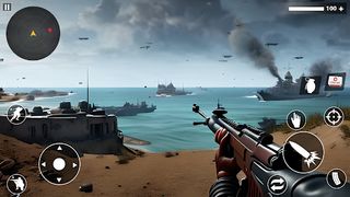 World War: D-Day WW2 - Screenshot 1