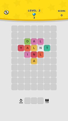3 Letter 1 Word Match 3 Tiles - Screenshot 2