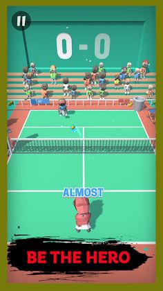 World of Tennis Tournament 3D - Screenshot 1