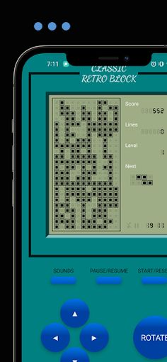 Retro Block Puzzle: Block game - Screenshot 1