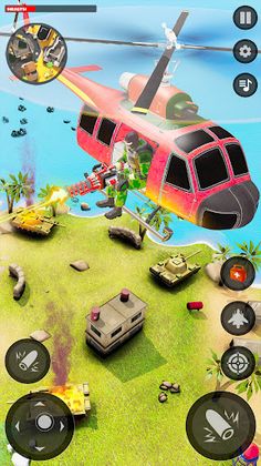 Gunship Combat: War Gun Games - Screenshot 4