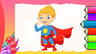 Super Hero 2: Coloring Game - Screenshot 3