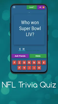 NFL Trivia Quiz - Screenshot 1