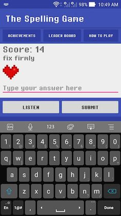 The Spelling Game - Screenshot 4