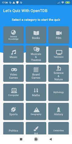 Let's Quiz With OpenTDB - Screenshot 1