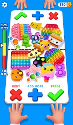 Fidget Trading 3D - Pop it toy - Screenshot 1