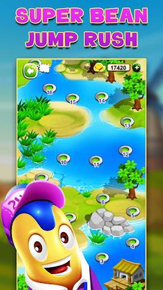 Super Bean Jump Rush - Screenshot 1