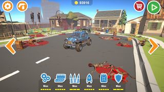 Zombie Cars Crush: Racing game - Screenshot 1