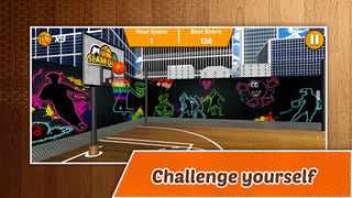 Slam Dunk - Basket Hoops Game - Screenshot 2