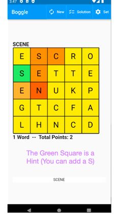 Boggle Practice - Screenshot 1