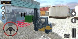 Real 3D Forklift Simulator - Screenshot 1