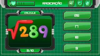 Radiciação - Screenshot 2