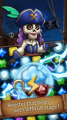 Jewels Ghost Ship: jewel games - Screenshot 4
