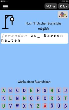 Redensarten-Galgenmännchen - Screenshot 1