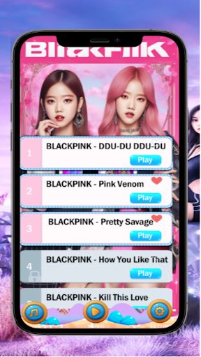 BTS Piano Tiles Blackpink Kpop - Screenshot 3