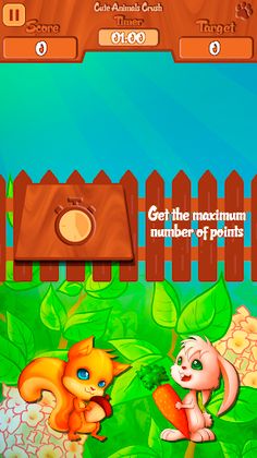 Cute Animals Crush - Screenshot 2