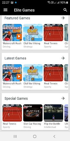 Elite Games - Screenshot 2