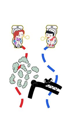 Toilet Rush Run: Draw Puzzle - Screenshot 2