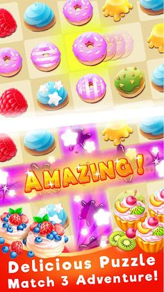 The Bakery Game: Yummy Smash - Screenshot 1