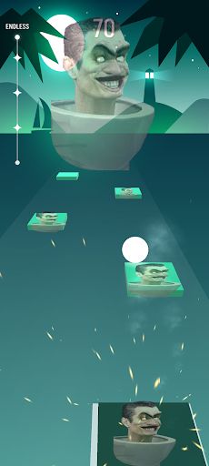 Skibidi Dance Hop Tiles - Screenshot 2